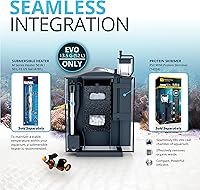 Vista 6 de Fluval Evo XII Kit de acuario de agua salada, 13.5 galones – Tanque de peces de agua salada con LED con capacidad de arrecife, filtración eficiente