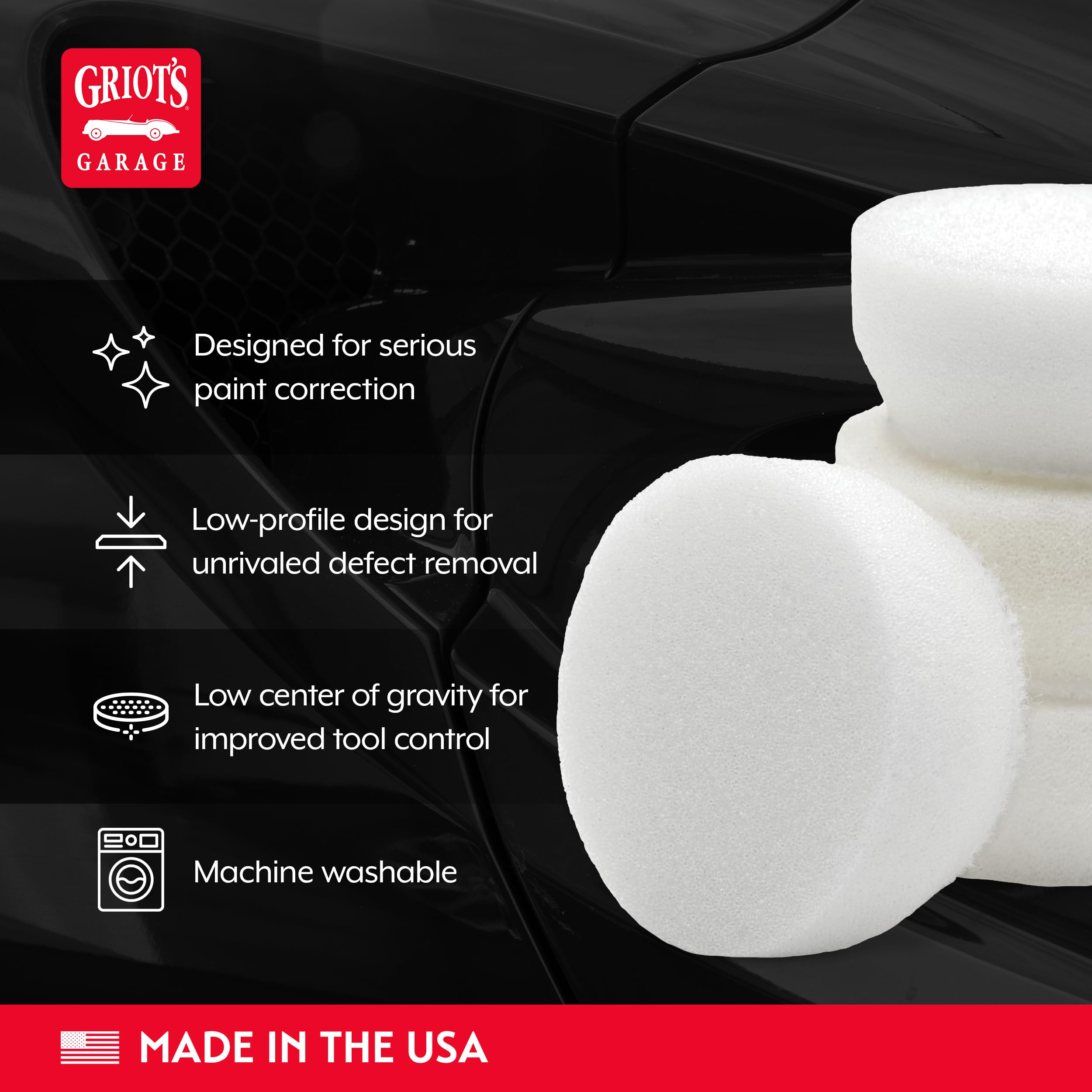 Griot's BOSS Foam Pads - Car Scratch Repair -3