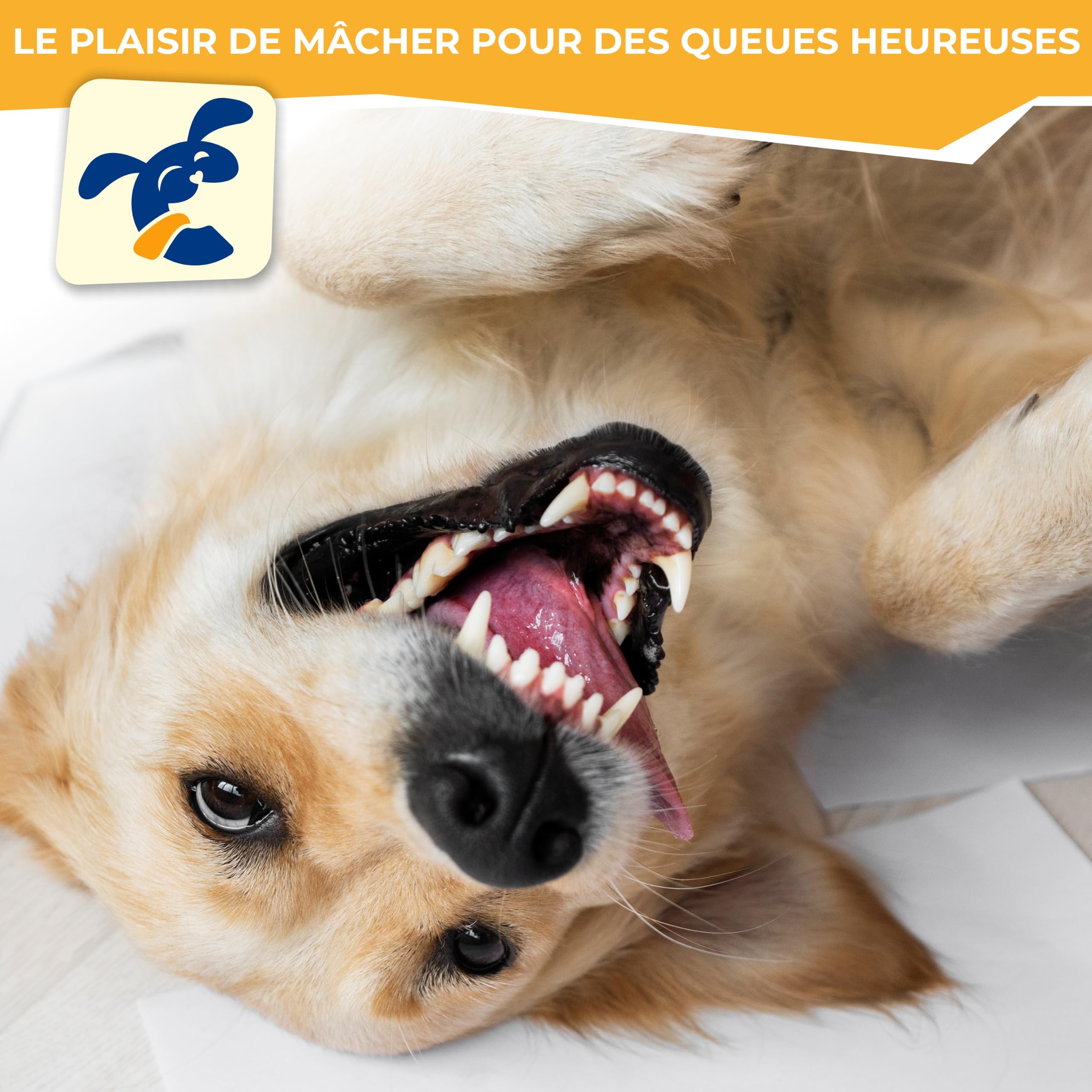 Bâtonnets à mâcher au Poulet - Friandises pour Chien - 800 g | 85 rouleaux à mâcher pour chiens - Friandises pour chien