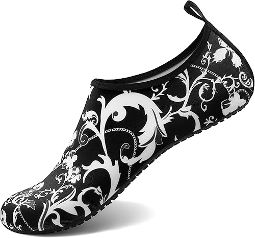 Homitem Zapatos de Agua para Mujeres y Hombres Calcetines Acuáticos Natación Playa Piscina Río Sin Cordones Descalzo Secado Rápido Vacaciones