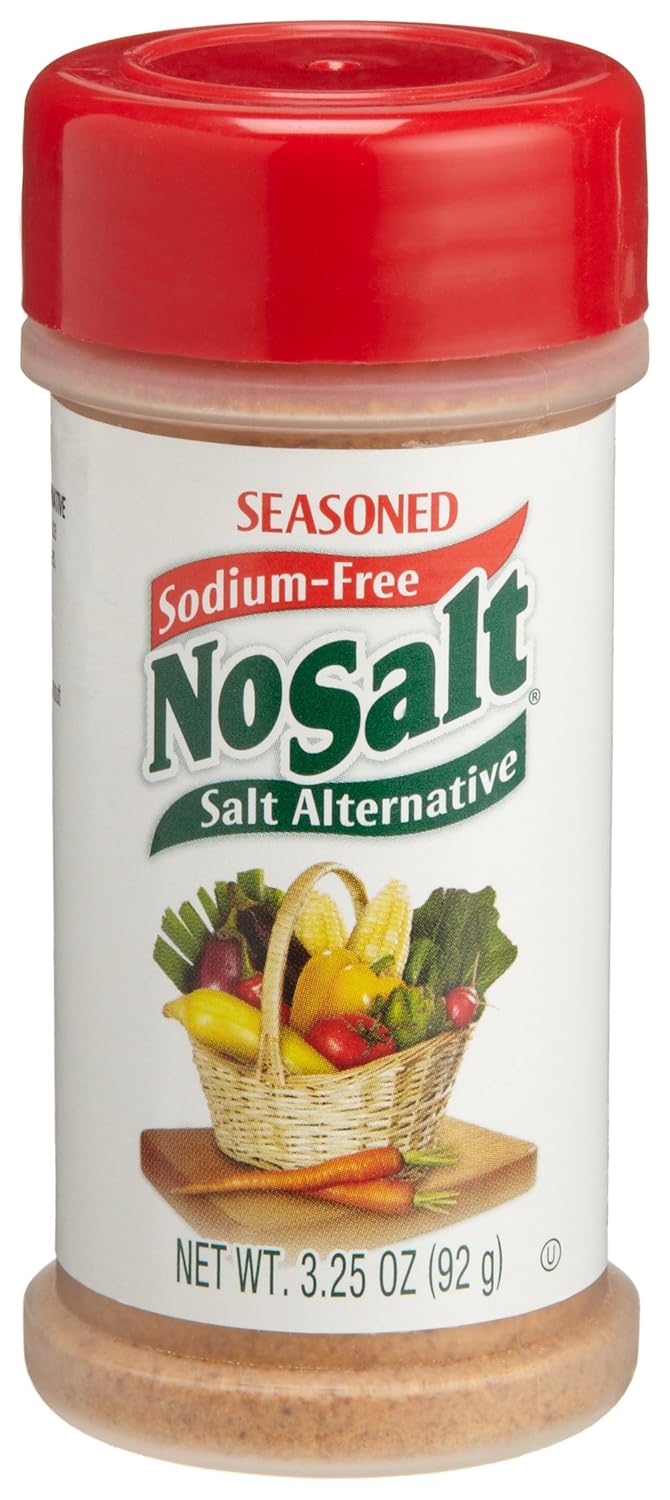 No Salt Salt Alternative, Seasoned, 3.25Ounce Shakers