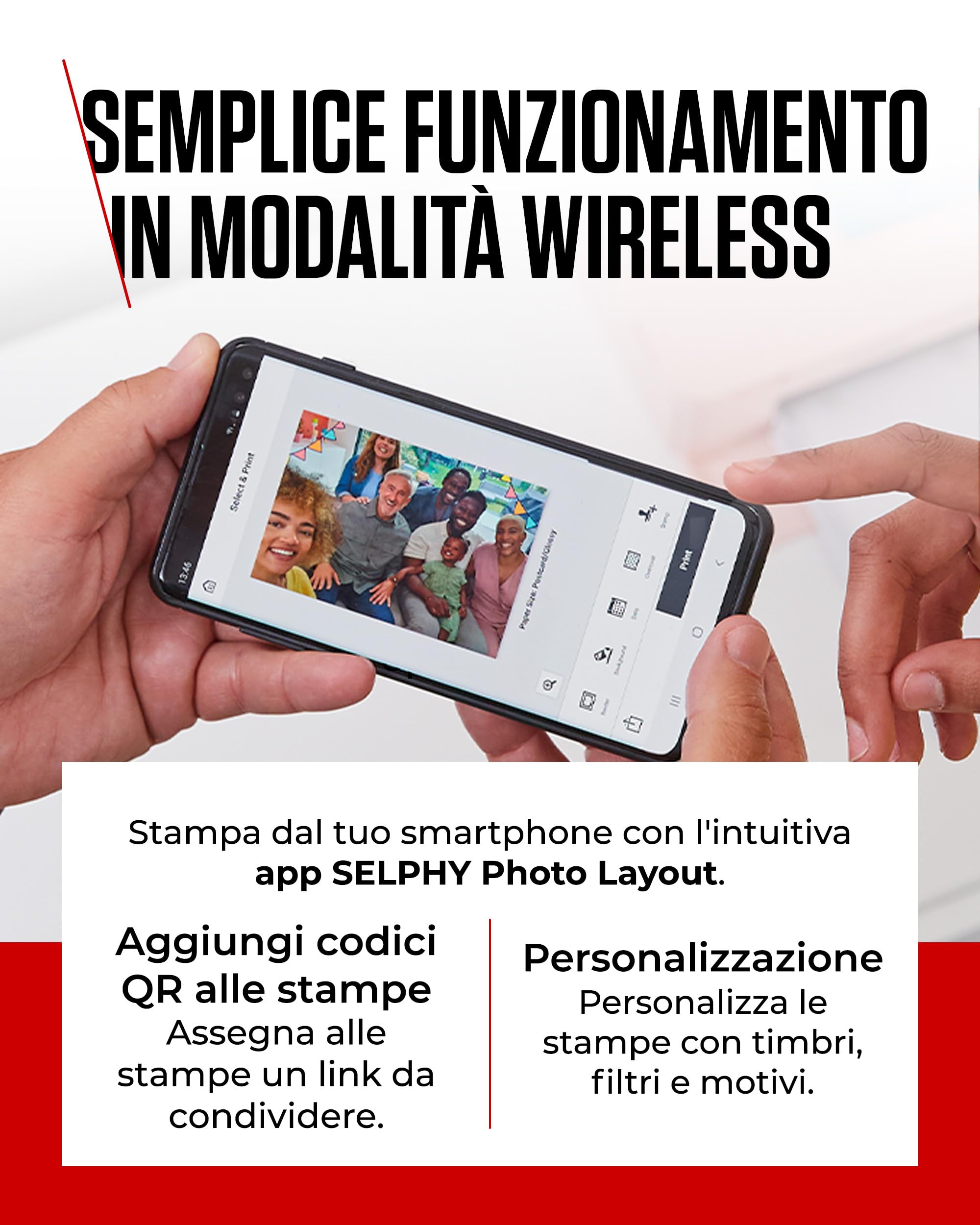 Canon SELPHY CP1500 Stampante Fotografica Compatta – Stampante per Fotografie Wireless, con Porta USB-C e Scheda SD – Foto che Durano a Lungo - Ideale per Album di Ritagli e Album Fotografici, Rosa