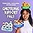 Emotional Support Yetis by Relatable, Cuddly Plush Toys and Stuffed Animals, Funny, Includes 5 Plushies with Basket, Cute Stocking Stuffer for All Ages