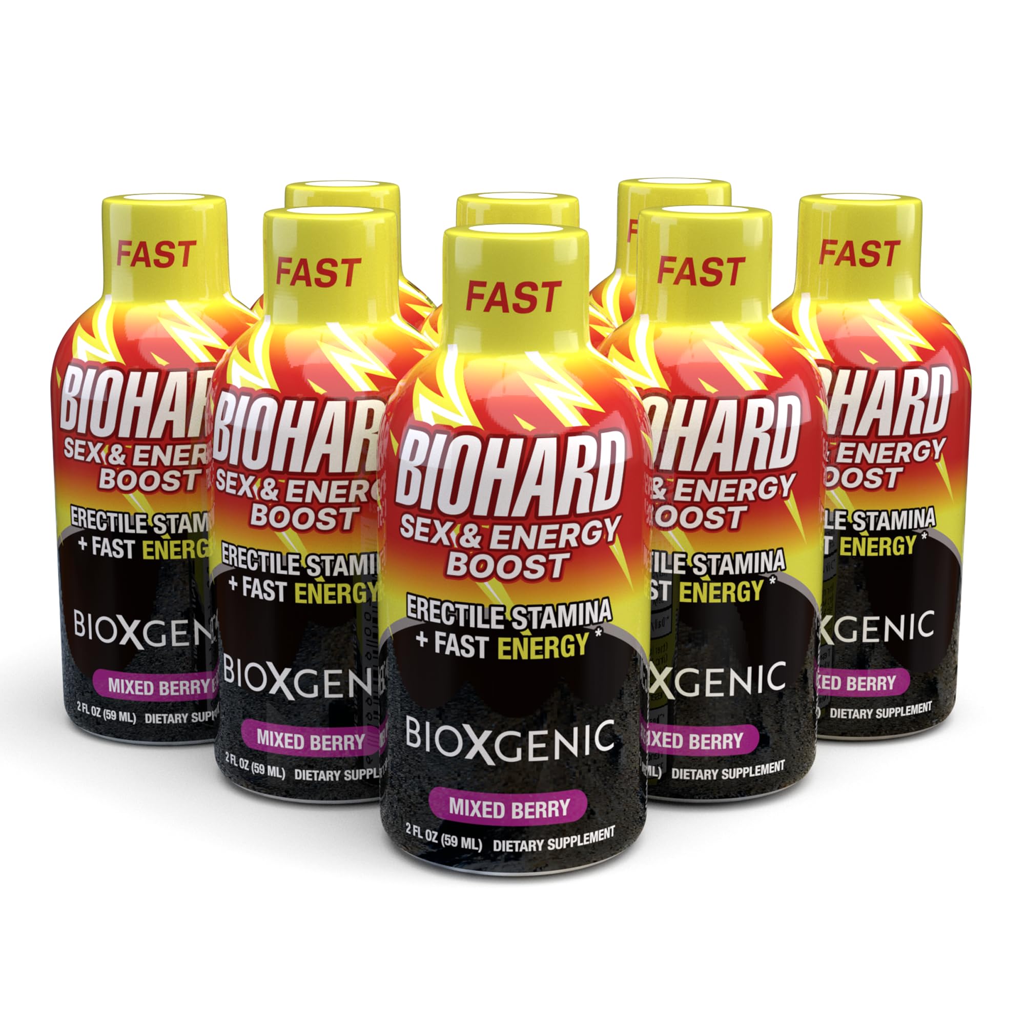 Amazon.com : Bioxgenic BIOHARD Sex and Energy Boost, Mixed Berry