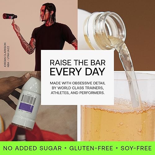 Miniatura 7 de Barcode Premium Sports - Bebida de hidratación deportiva sin azúcar añadida, bebida adaptógena con electrolitos, cereza negra, paquete de 12