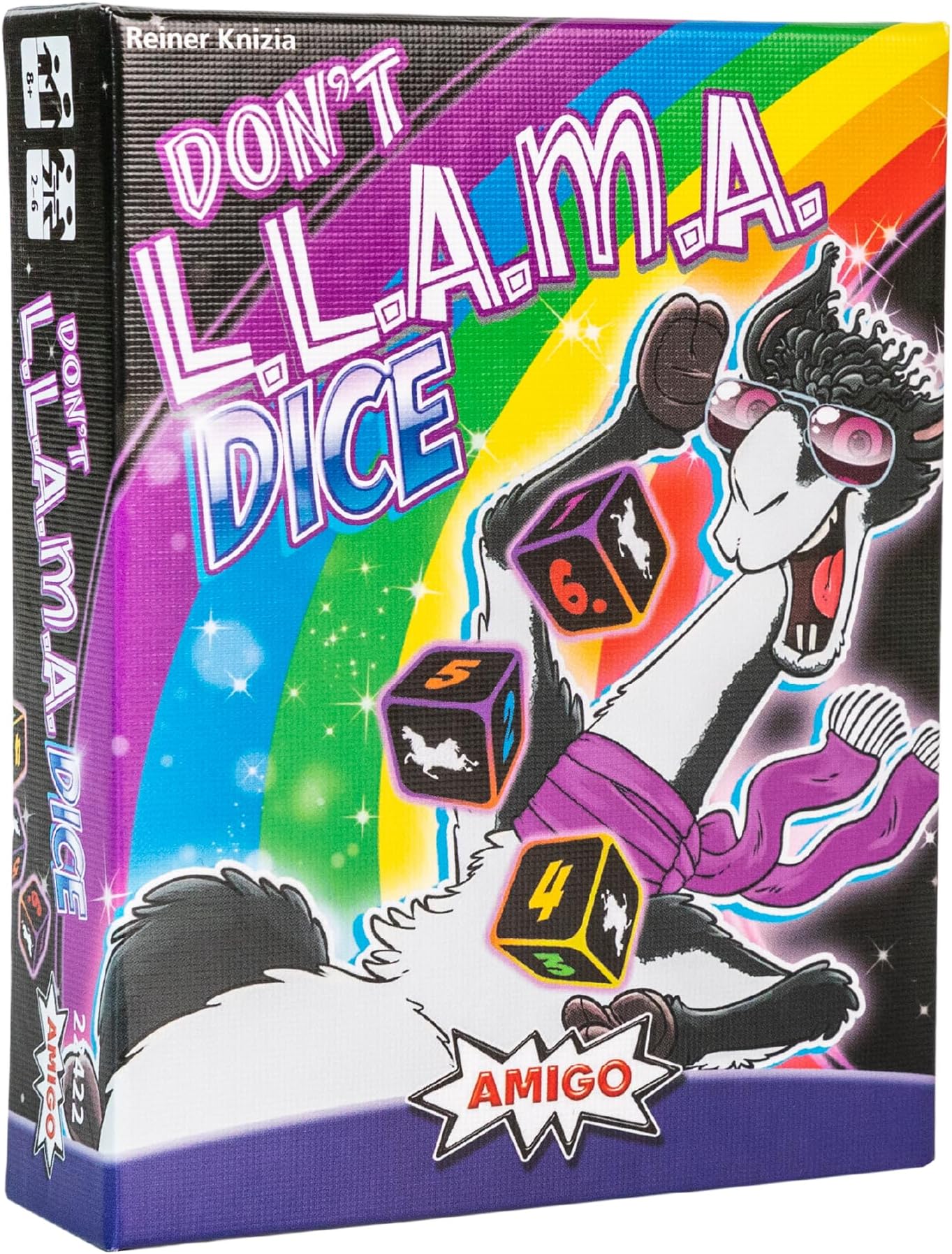 Games Don't L.L.A.M.A. Dice Game - Fun and Strategic Llama-Themed Dice Game for Ages 8+ | 2-6 Players | Avoid Llama Drama and Shed Points