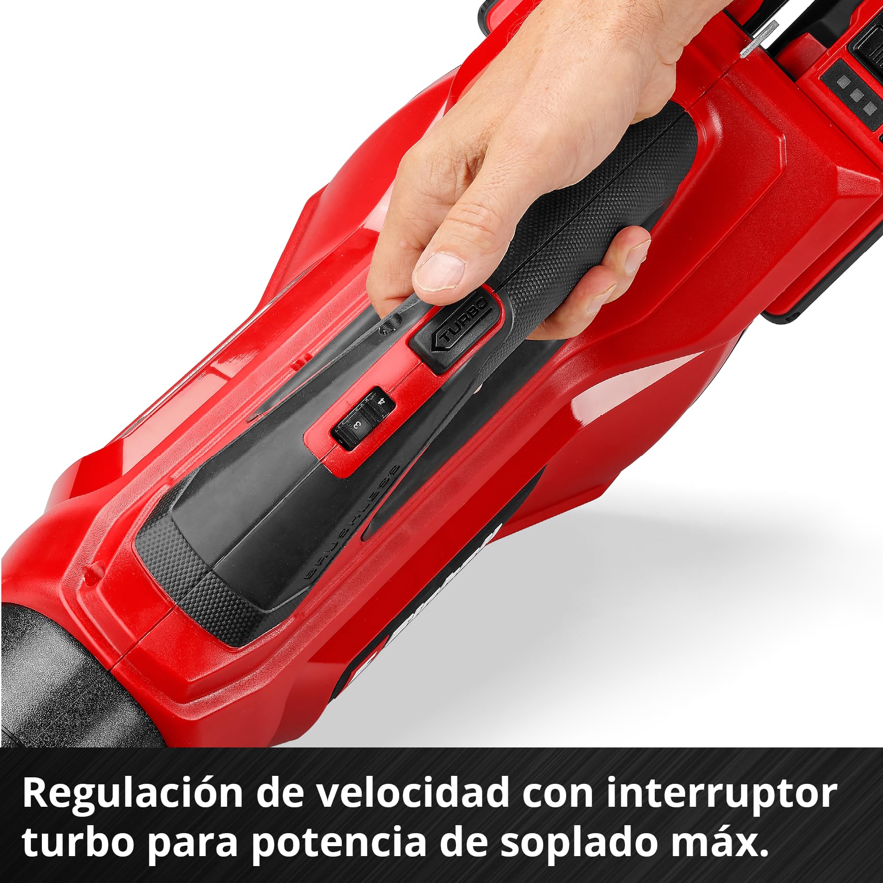 Einhell Professional Soplador de Hojas con batería GP-LB 36/230 Li E BL-Solo Power X-Change (36 V, 230 km, Velocidad del Aire, Brushless, regulación de Velocidad, Tubo en 3 Piezas, sin batería)