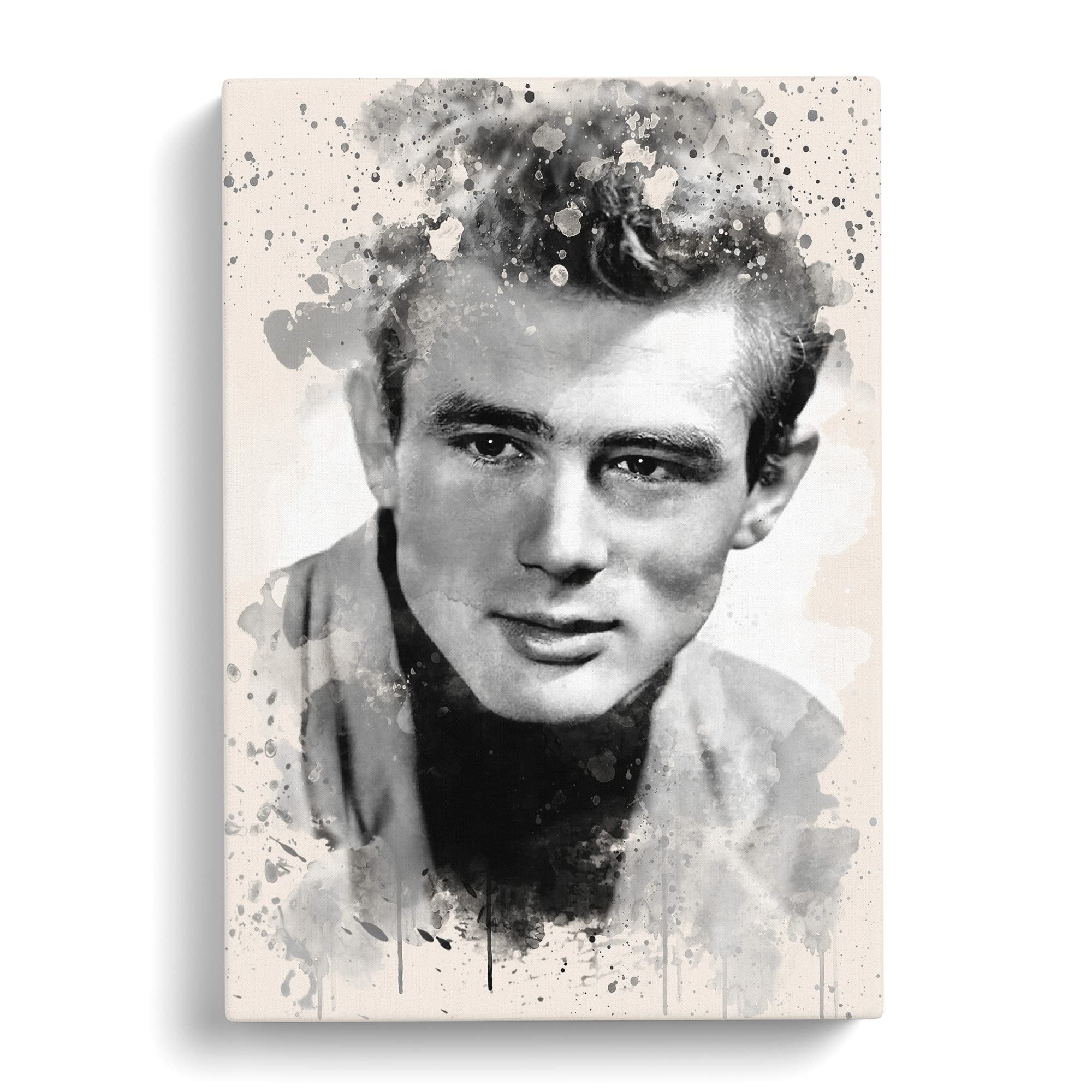 James Dean No.1 Modern Fc Canvas Print, Mixed, 25L x 50W cm - Image 2