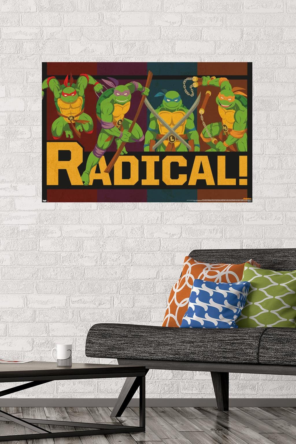 Amazon.com: Teenage Mutant Ninja Turtles - Radical Wall Poster