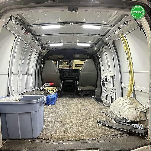 Miniatura 6 de Barra de luz interior LED de 12 V, 2376 lúmenes, CC de 12 V, tira de luces LED de techo, accesorio de iluminación interior con interruptor de