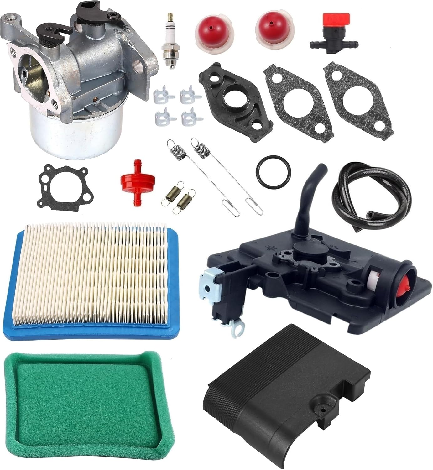 Carburetor Tune-up kit with Air Fuel Filter case for 794304 796707 799866 790845 799871 Craftsman Toro