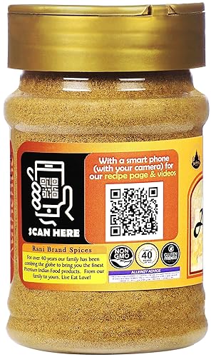 Miniatura 4 de Rani Ajwain Polvo (Carom Bishops Weed) Especias molidas 3oz (85g) Tarro PET  Todo natural  Vegano  Apto para gluten  Sin OMG  Origen indio