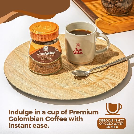 Juan Valdez Freeze-Dried Instant Coffee - Dulce de Leche | 2 Pack