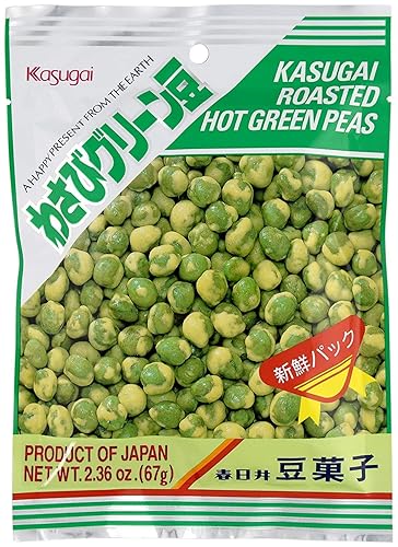 Miniatura 3 de NineChef Brand Spoon Plus Kasugai Wasabi Green Peas, producto de Japón (paquete de 2)