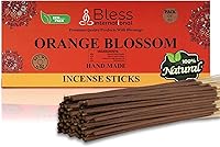 Vista 51 de Bless International - Varitas de incienso 100% natural, hechas a mano, sumergidas a mano, aromas de olíbano y mirra, libres de químicos orgánicos