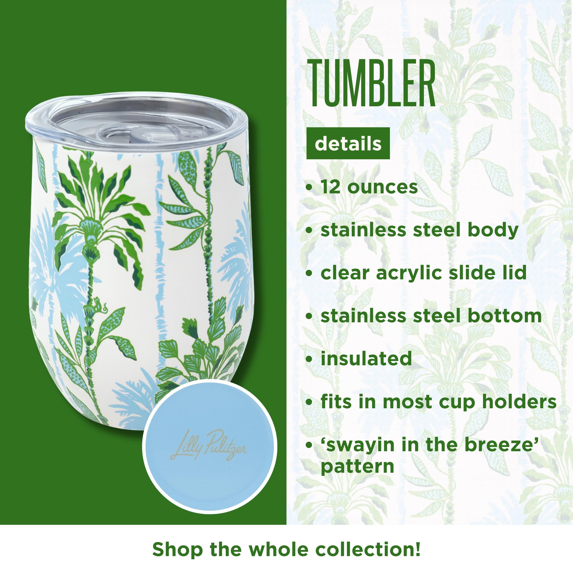 Amazon.com: Lilly Pulitzer 12 Oz Insulated Tumbler with Lid Amazon.com: Lilly Pulitzer 12 Oz Insulated Tumbler with Lid