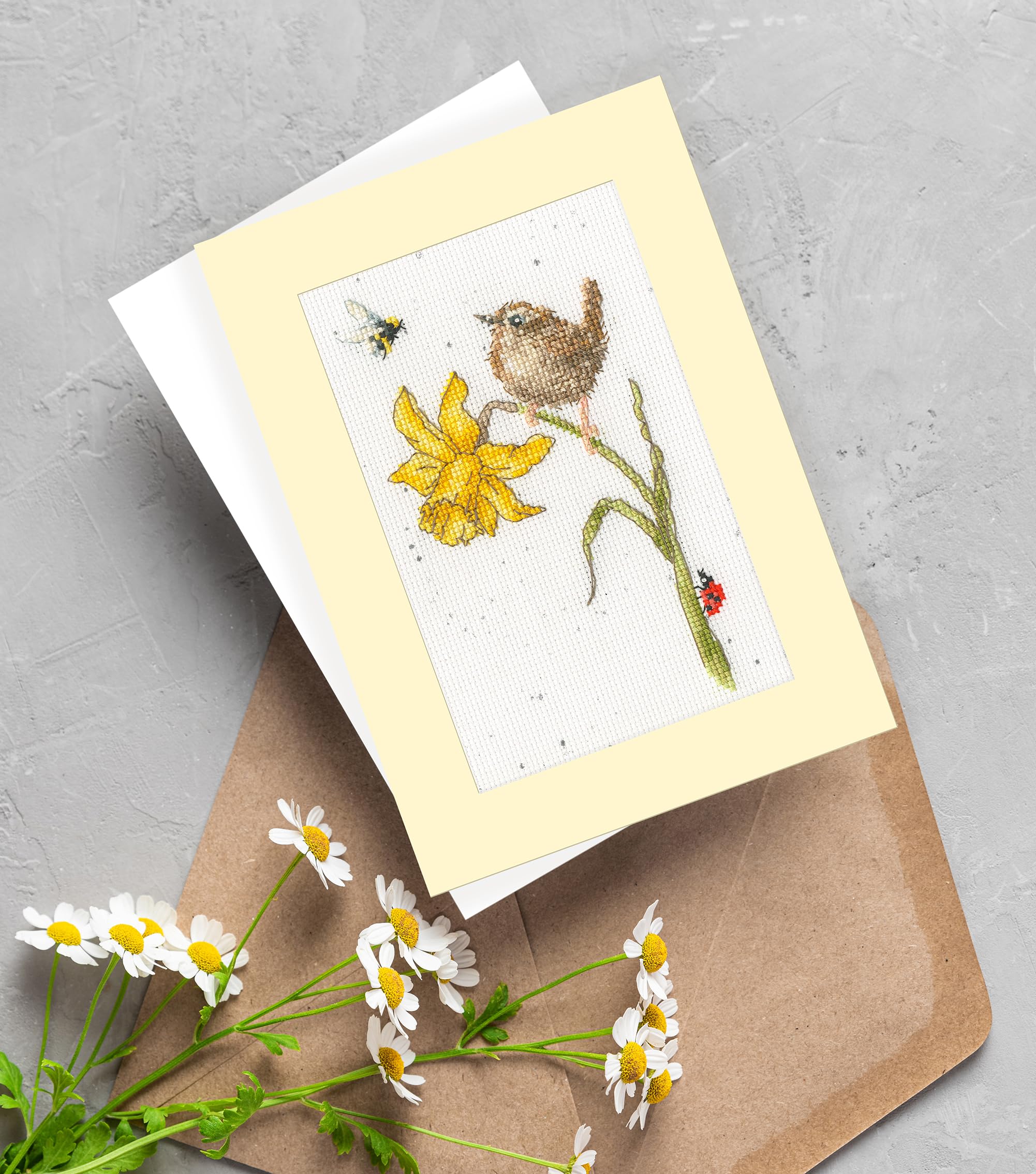 Bothy Threads - The Birds and The Bees Counted Cross Stitch Kit, XGC43