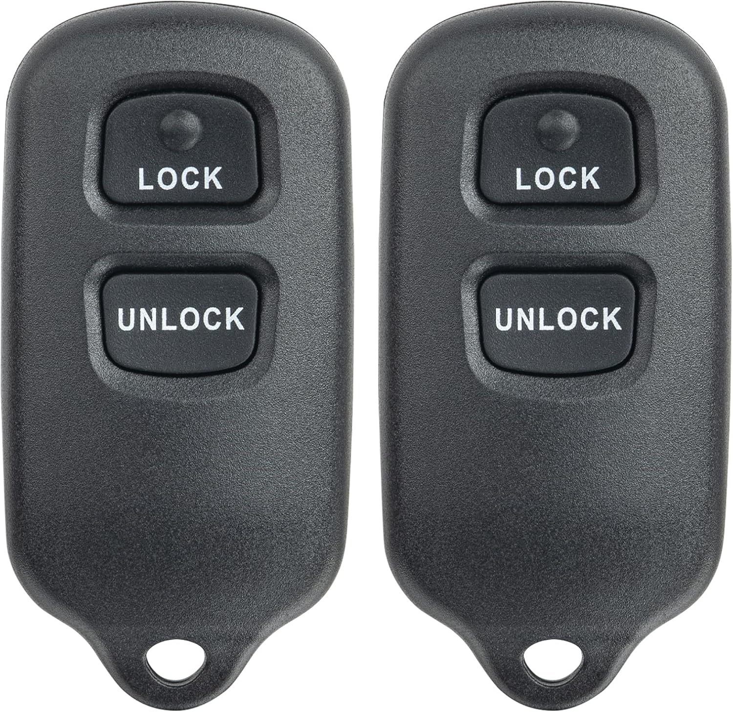 Vurkcy Key Fob Replacement for 2000-2006 Toyota Camry/ 03-08 Corolla Matrix/ 99-03 Sienna/ 00-03 Solara Car Keyless Entry Remote Control, GQ43VT14T, 3 Buttons, 2Pcs