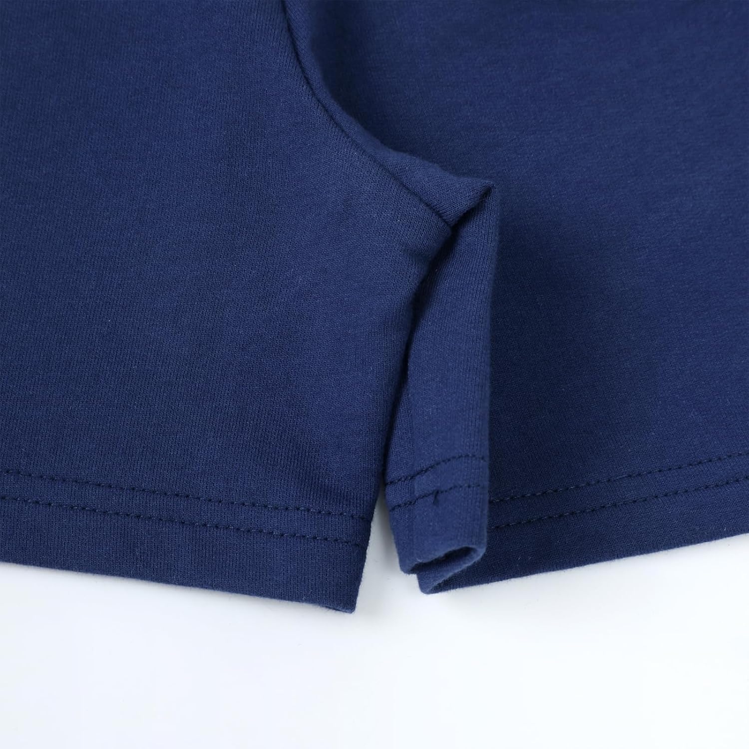 HILEELANG Toddler Boys' Shorts 3-Pack Summer Cotton French Terry Solid Adjust Pocket Shorts 12M-7Y - Image 6