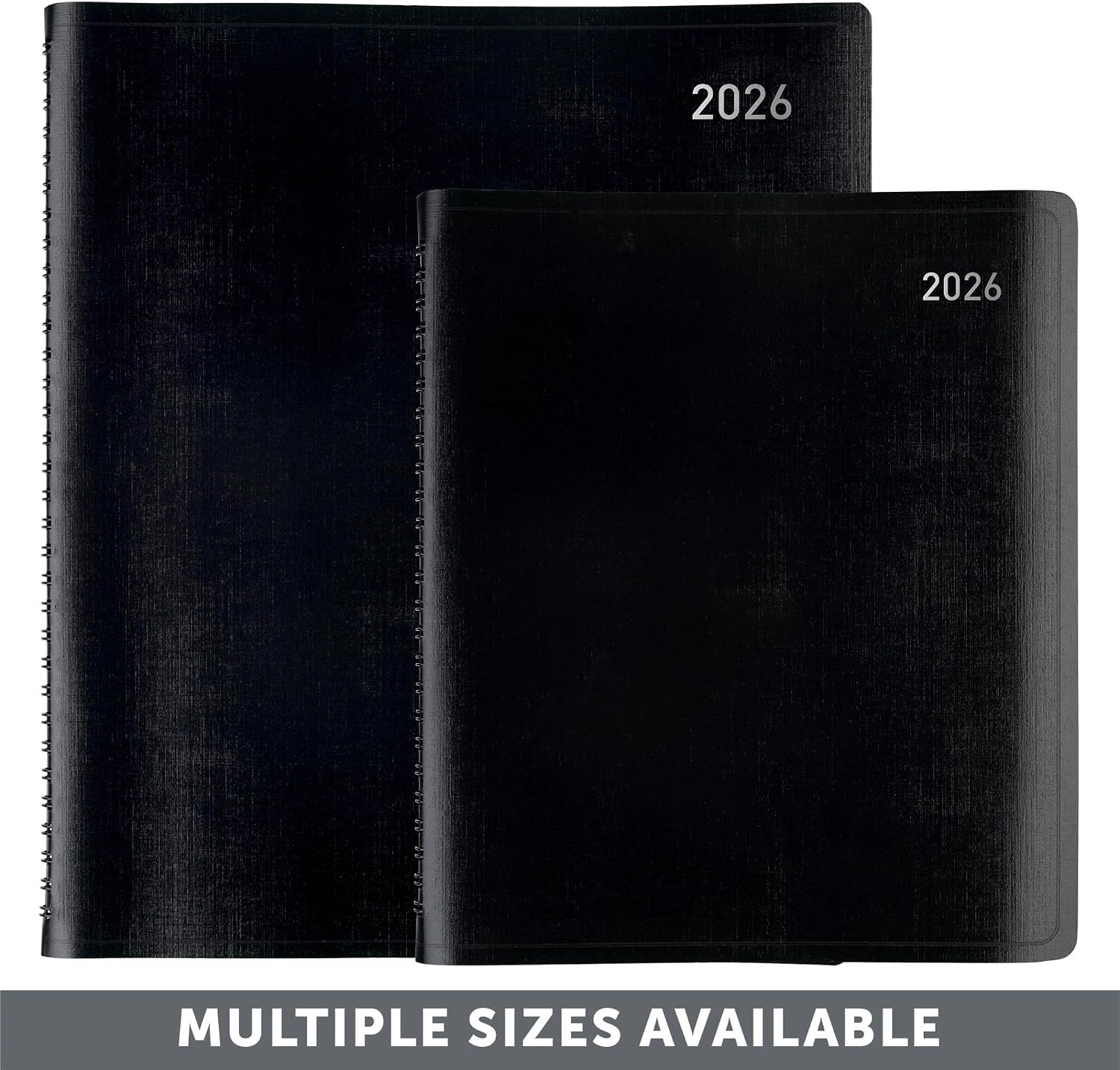 Office Depot Brand Monthly Planner, 9" x 11", Navy, January 2026 to January 2027, OD71071726