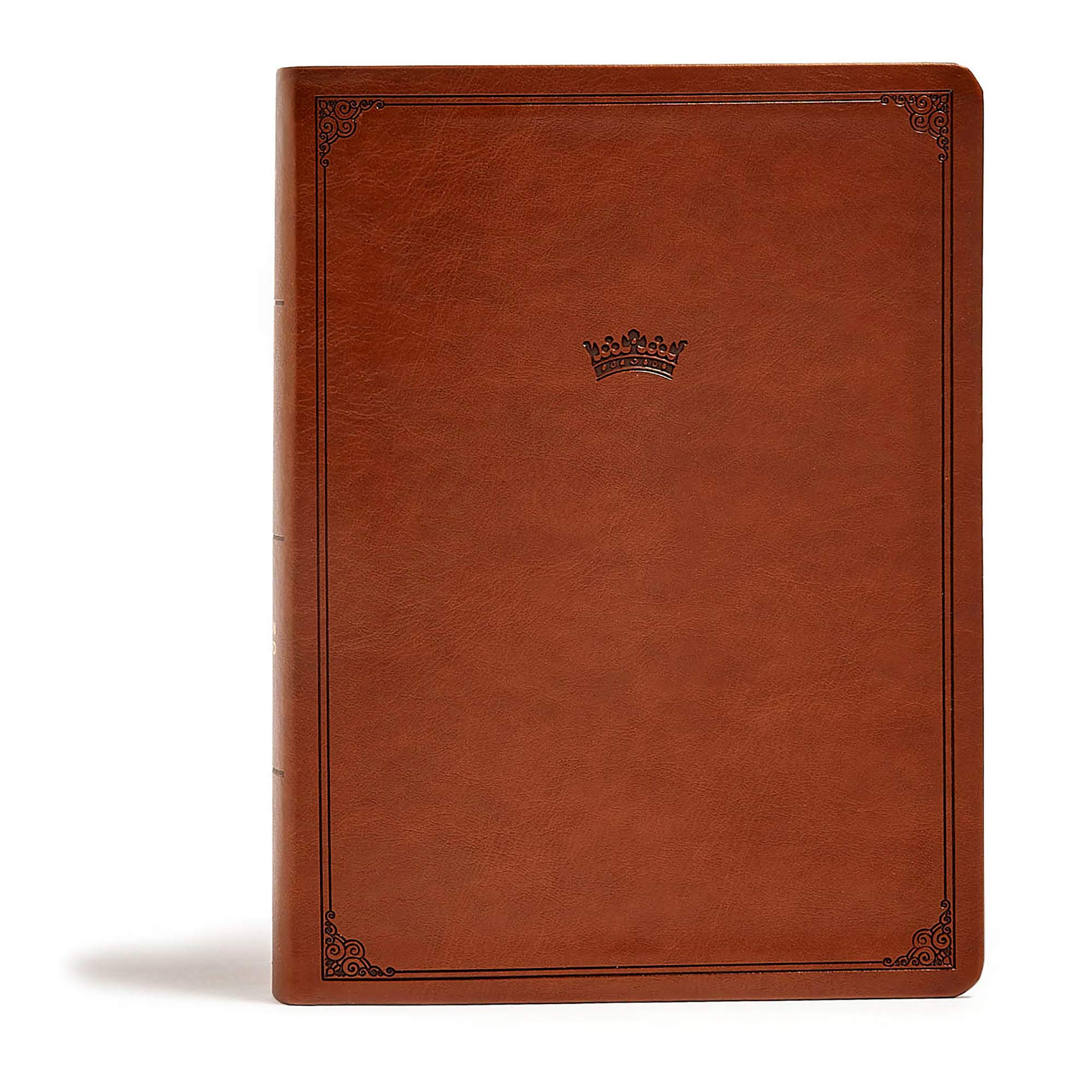 CSB Tony Evans Study Bible, British Tan LeatherTouch: Study Notes and Commentary, Articles, Videos, Easy-To-Read Font