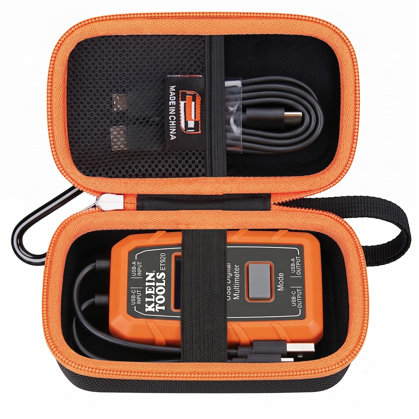 Funda protectora de EVA para evitar daños en medidor Klein Tools ET920 USB 8