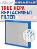LifeSupplyUSA True HEPA Filter Replacement Compatible with HoMedics Filter Replacement AF-100FL, 100 CADR Air Purifier