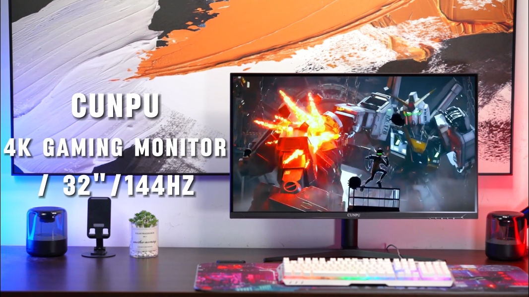 Amazon.com: CUNPU 32 Inch 4K 144Hz Gaming Monitor, UHD Fast IPS