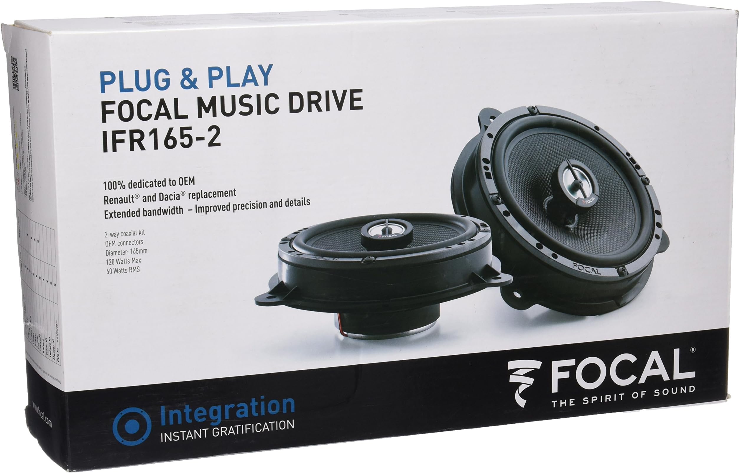 RENAULT Accessories IFR165 2 Speaker, Set of 2