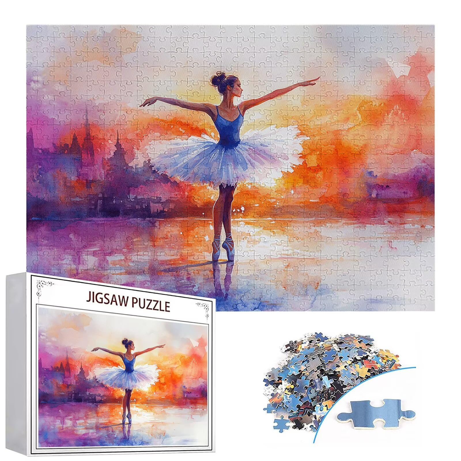 Puzzle 2000 elementów abstrakcyjne puzzle dla dorosłych kobiet 100 x 70 cm unikalne rzemiosło klasyczne 3D drewniane układanka do rodzinnych gier biznesowych, układanka do samodzielnego wykonania