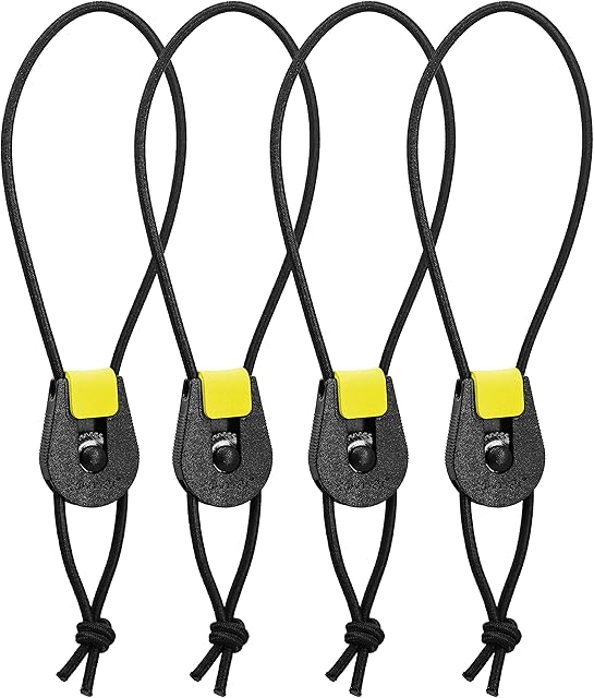 SAMSFX Fishing Quick Rod Ties Leash for Pole Holders Organizer Bunngee Cord Straps