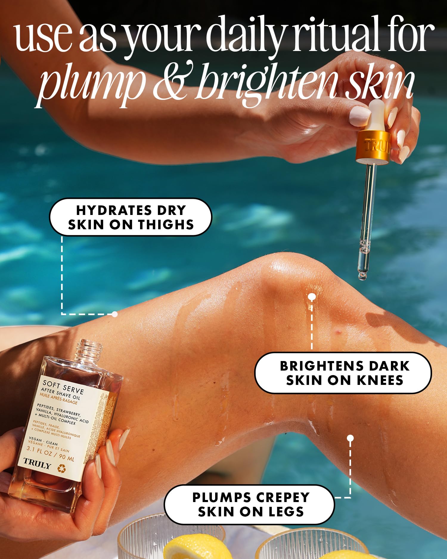 Truly Luxury After Shave Oil | Soothing & Hydrating Treatment to Prevent Ingrown Hair For Smooth, Irritation-Free Skin for Daily Use