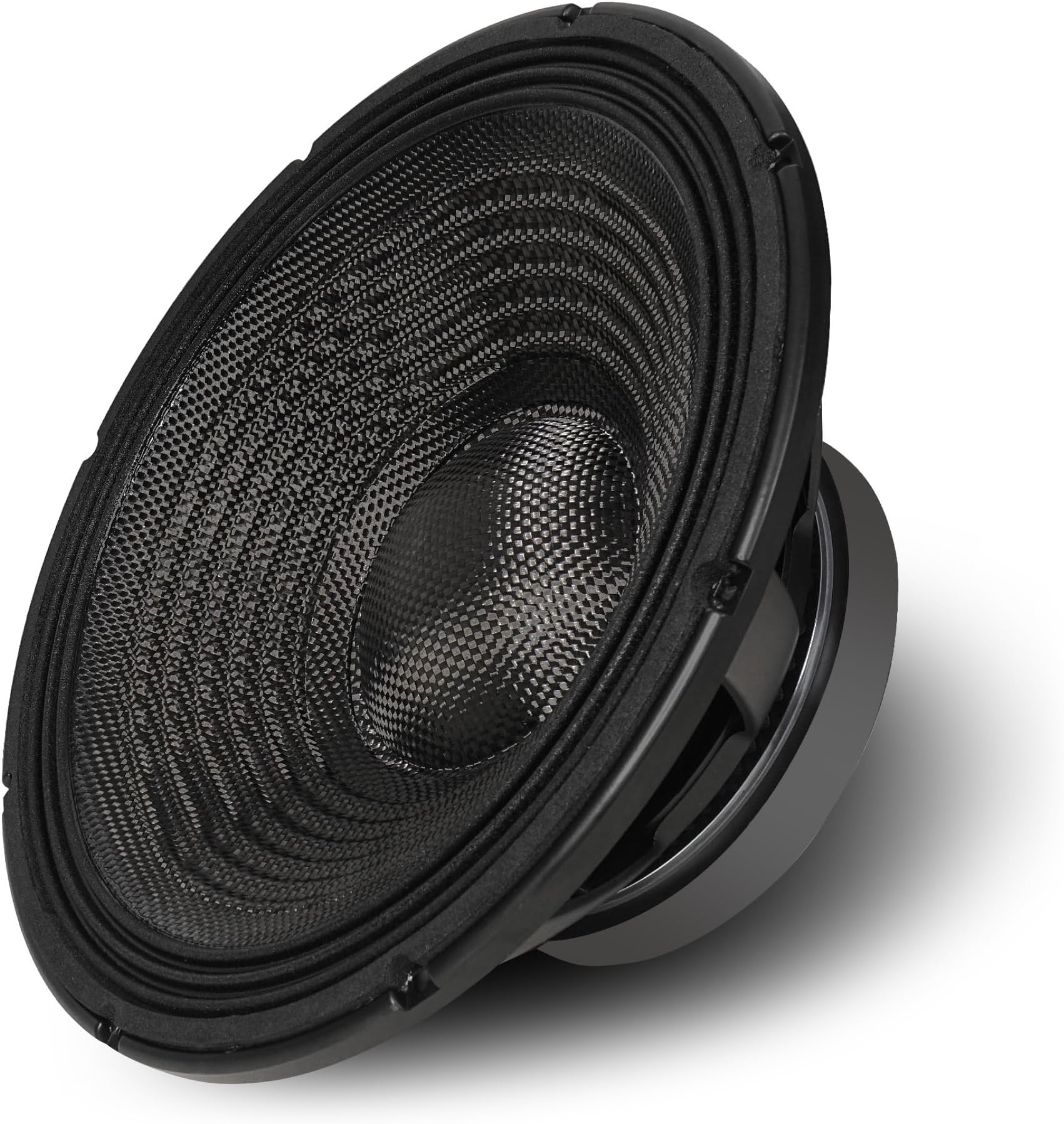 18" 1600W RMS Cast Aluminum Frame Woofer (Low Frequency Driver) with Carbon Fiber Cone, 4.5" Voice Coil, Replacement Woofer for High-Power PA/DJ Subwoofer (STLF-18X451)