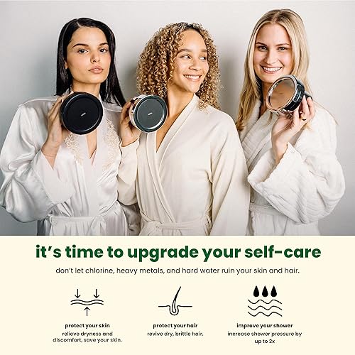 Miniatura 4 de Cabezal de ducha con filtro: el mejor cabezal de ducha con filtros para cabello y piel saludables – Suavizador de agua de alta presión para agua