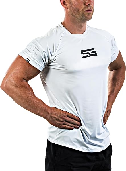 Satire Gym - T-Shirt Slim Fit Homme pour Fitness – T-Shirt de Musculation Homme pour la Gym et Le Fitness - 1