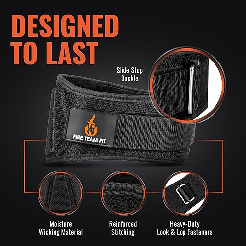 Miniatura 5 de Cinturón de levantamiento de pesas para hombres y mujeres, 6 pulgadas, culturismo y fitness, soporte de espalda para entrenamiento cruzado,