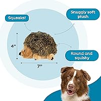 Vista 3 de Outward Hound - Juguete de peluche Hedgehogz para perro, tamaño S