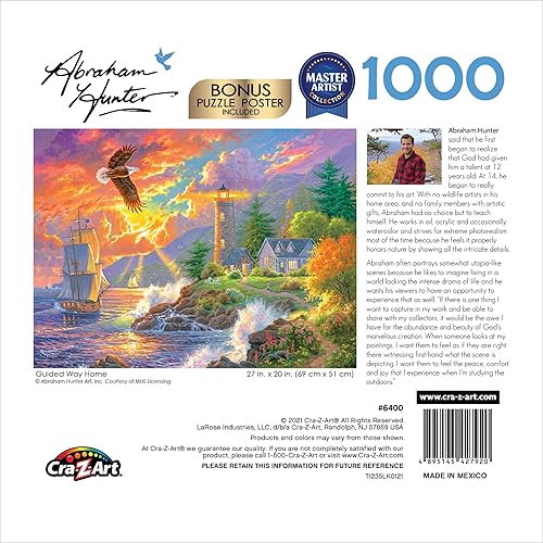 Miniatura 5 de Cra-Z-Art - RoseArt - Abraham Hunter - Guided Way Home - Rompecabezas de 1000 piezas
