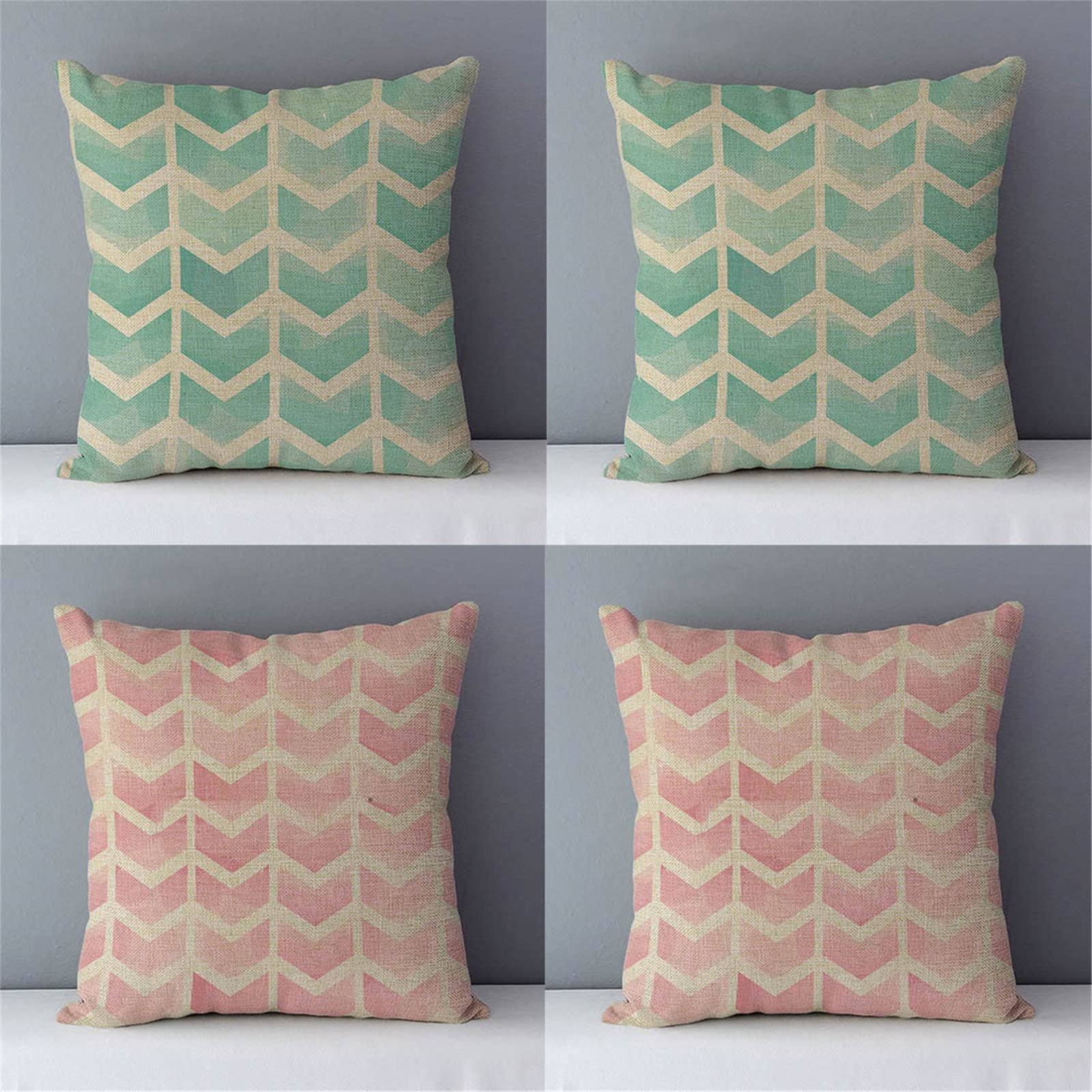 Housses de coussin 80x80cm grand format pour protéger et décorer le canapé