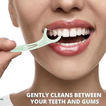 Plackers Micro Mint Dental Flossers, Fold-Out Toothpick, Super Tuffloss, Easy Storage with Sure-Zip Seal, Fresh Mint Flavor, 750 Count (Pack of 5)