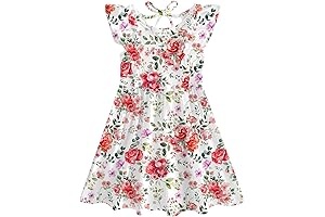 Adorable Ruffle Sleeve Dresses for Girls