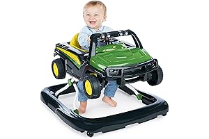 Bright Starts John Deere 4-in-1 Gator Walkin' & Rockin' Ride-On