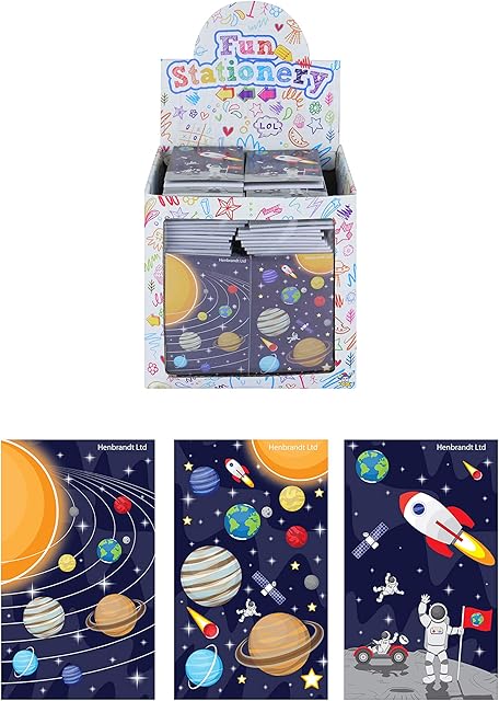 HENBRANDT 20 x Mini Space Notebooks