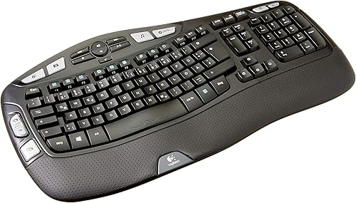 Logitech Teclado K350 - Conectividad inalámbrica - RF - Negro - Interfaz USB disponible en Yaxa Guatemala