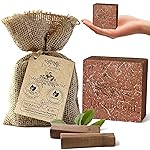 Dr.Ancient Sandalwood Soap Bar, Organic Soap Bars Handcrafted the Traditional Way, Natural Chemical-Free, Vegan, Used for Face Wash, Body Wash, and Hand Cleansing, Moisturizing, Nourishing Care