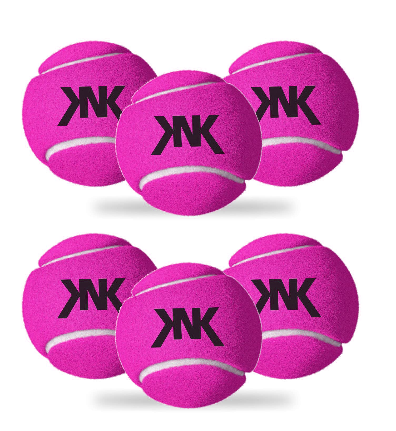 KNK Cricket Tennis Ball Match, Training Rubber Ball for Cricket Match Outdoor Ball (Pink) (Heavy Weight) (Pack of 12) (B0C1CGDTR6) Amazon Price History, Amazon Price Tracker