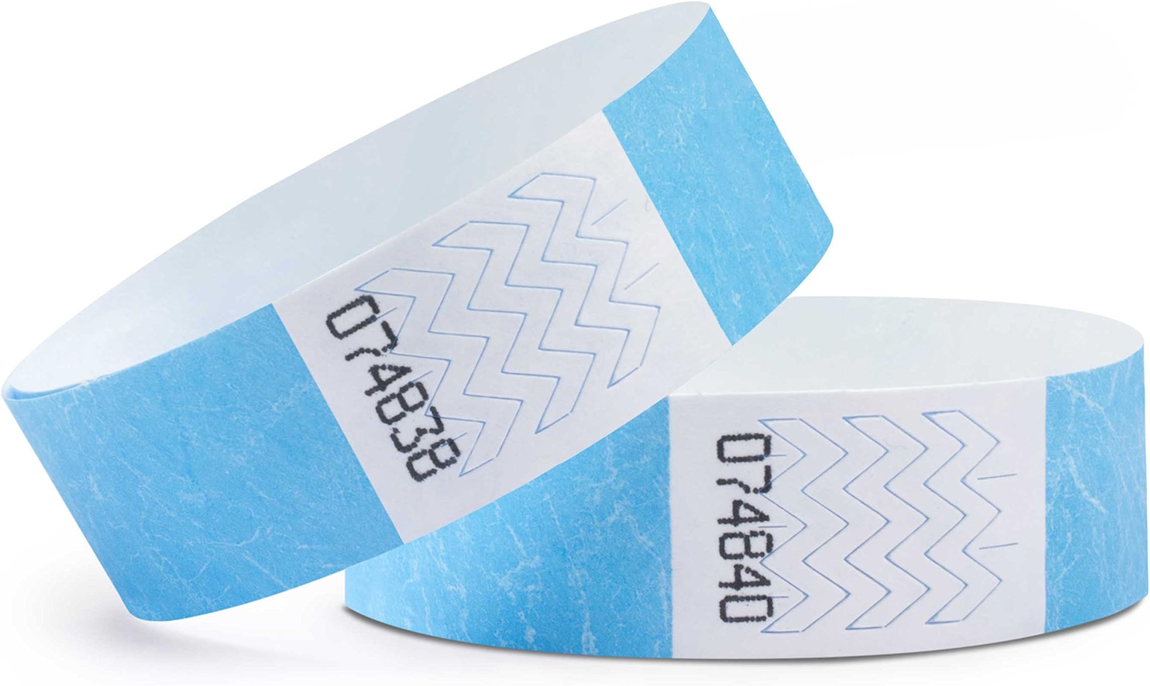 linie zwo ®, Pack of 1000 Wristbands Tyvek ® 19 mm, Baby Blue