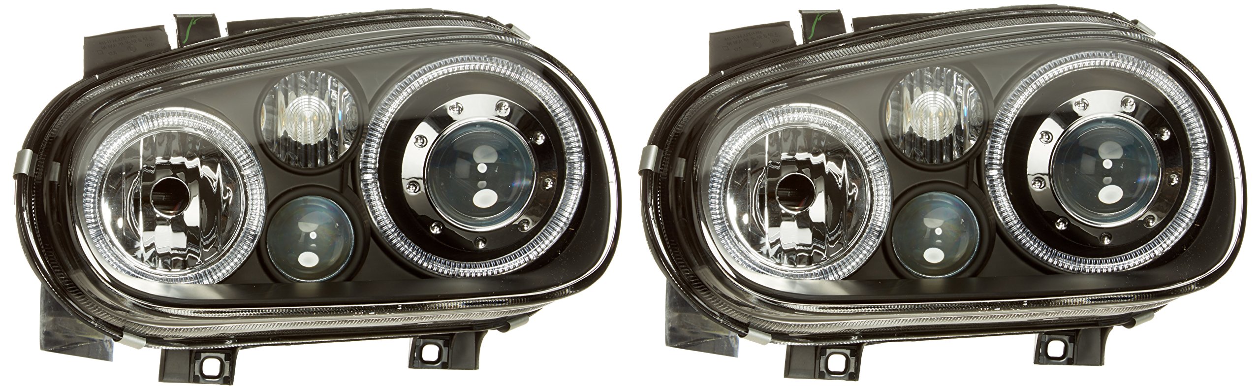 in.pro 2213985 Headlight Angel Eyes Black