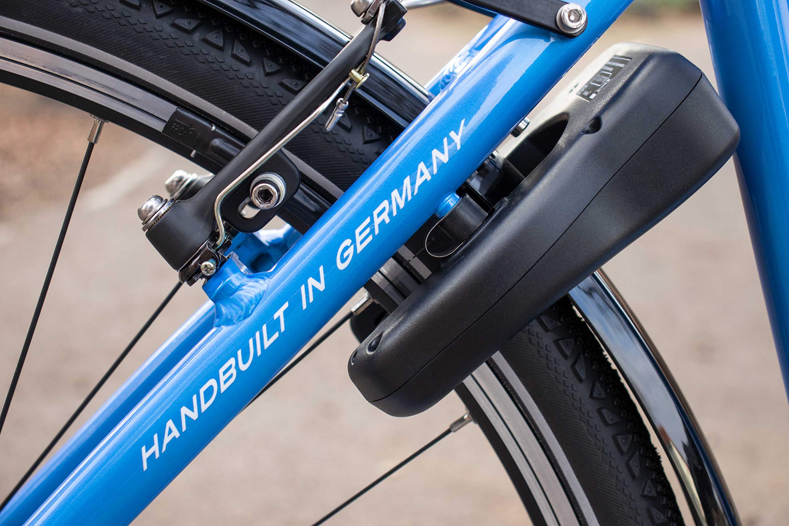 Rahmenschloss Fahrrad I Bluetooth Fahrradschloss mit Alarm | Smartes Fahrradschloss mit Alarm | Rahmenschloss per Handy steuern | Made in Germany