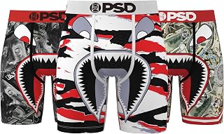 Underwear Mens Boxer Briefs - Warface, Standard Length Pack & Singles, Soft & Breathable Boxer Briefs for Men